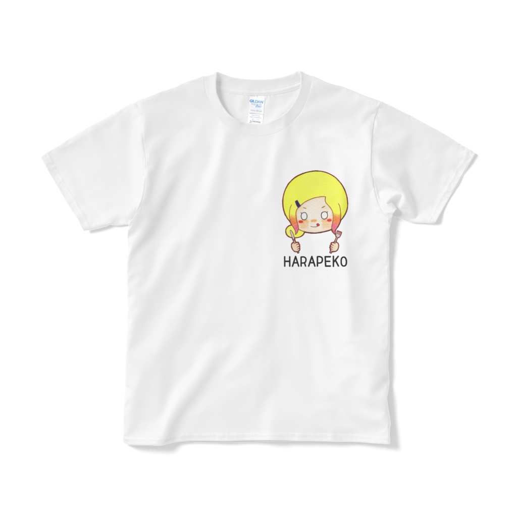 白Tシャツ (はらぺこアリエスワンポイント)