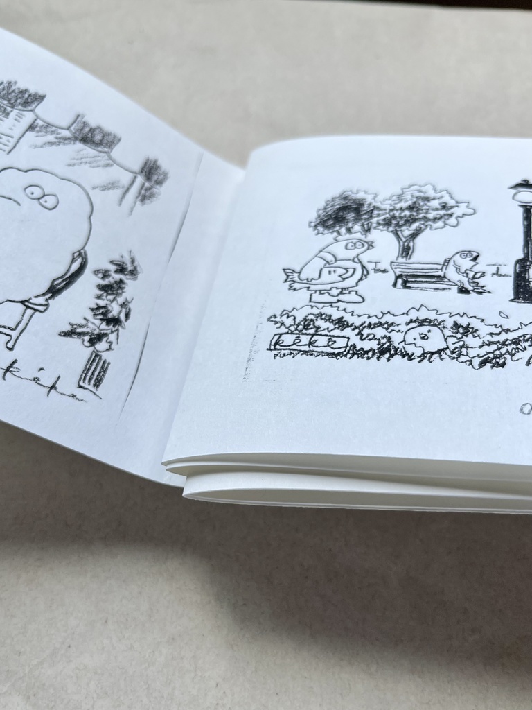 ZINE "Still Looking" -small drawings from everyday life-