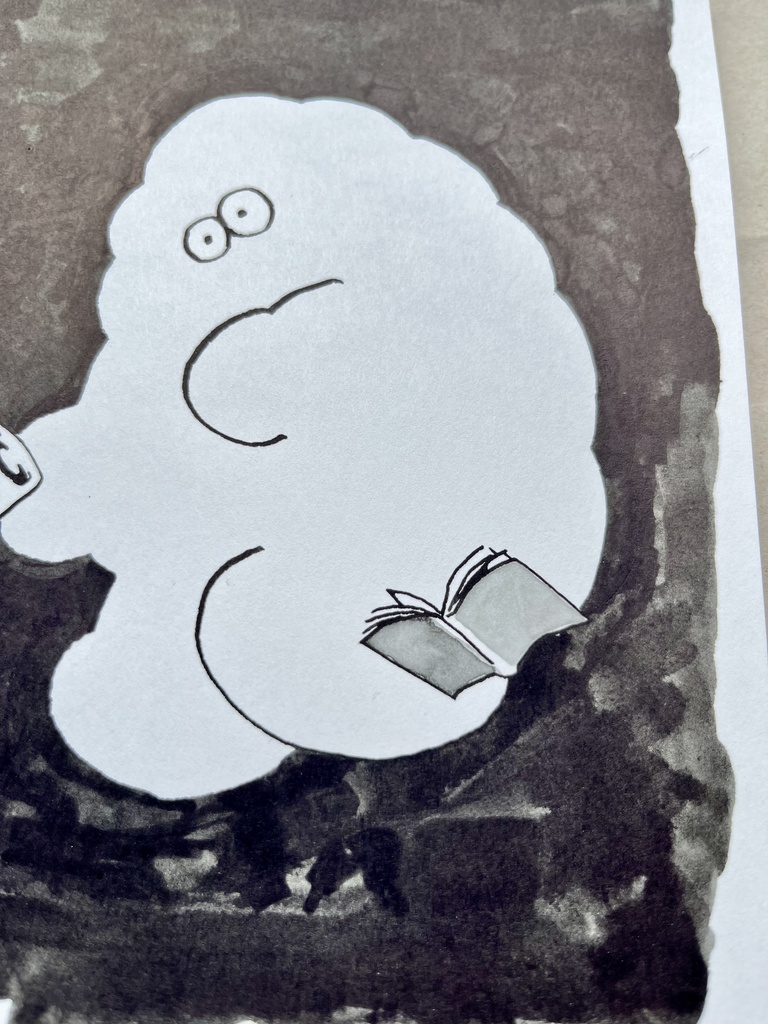 A5サイズ原画 "インプット"