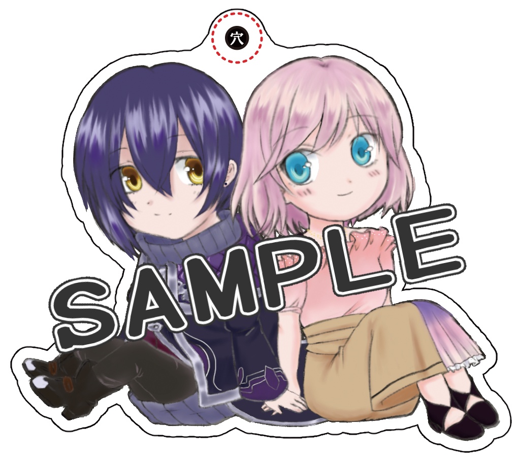 ノア&アンジュアクリルキーホルダー