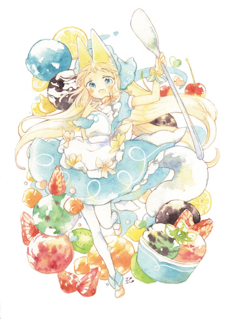 ポストカード【アイスクリーム2019】