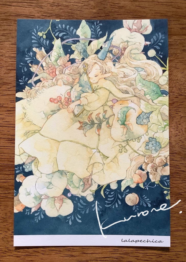 ポストカード【ねむり静か】