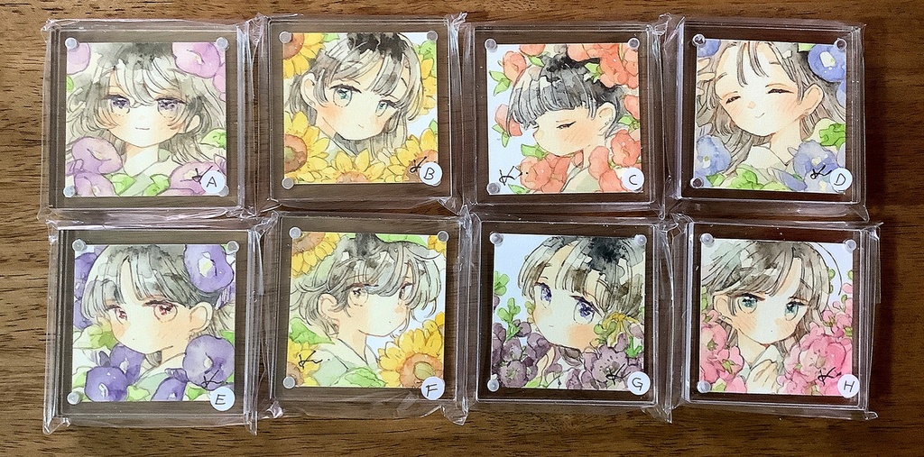 夏の花ミニ原画