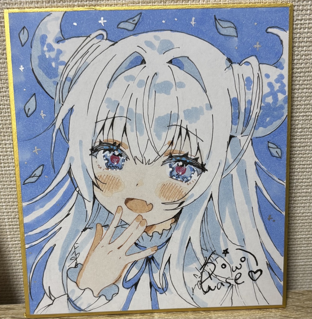 ノクティア・エルミレア　ミニ色紙