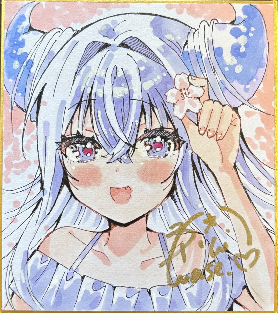 ノクティア・エルミレア　ミニ色紙