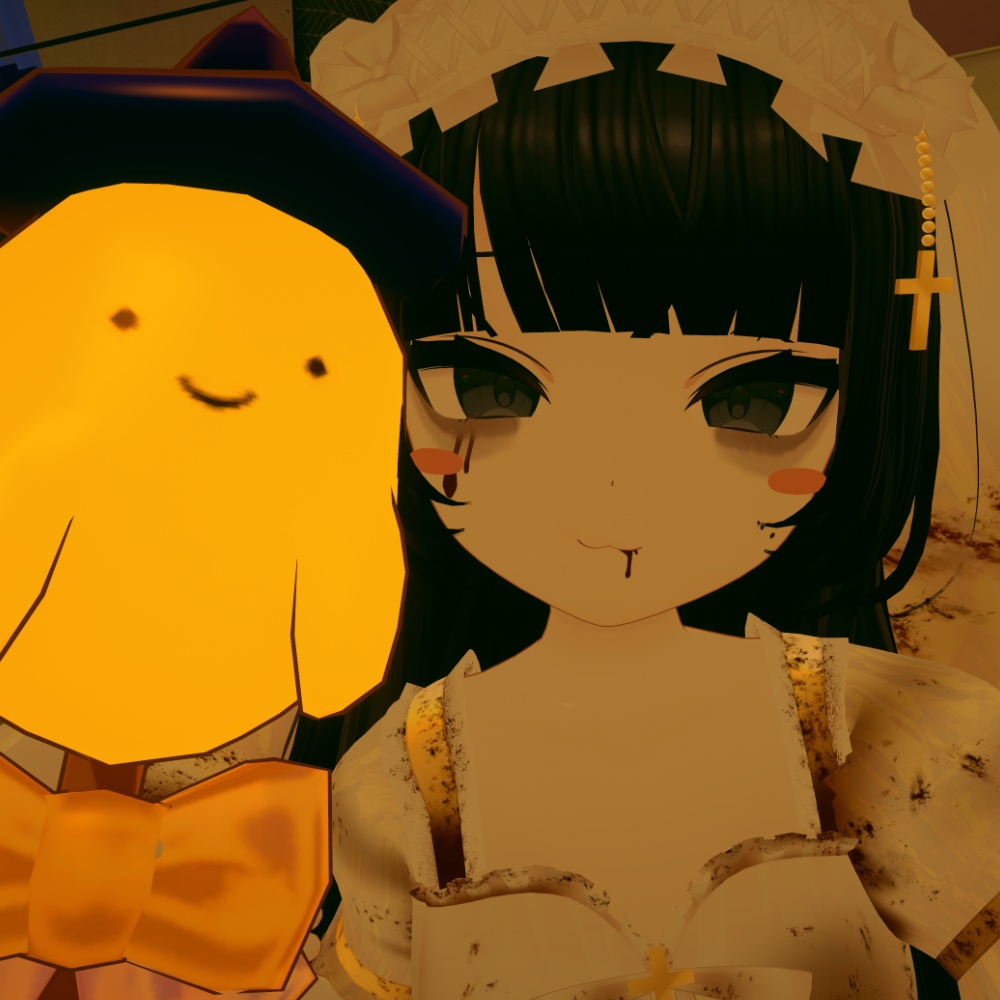 【カリン(Karin)用】Halloween make up【無料配布】