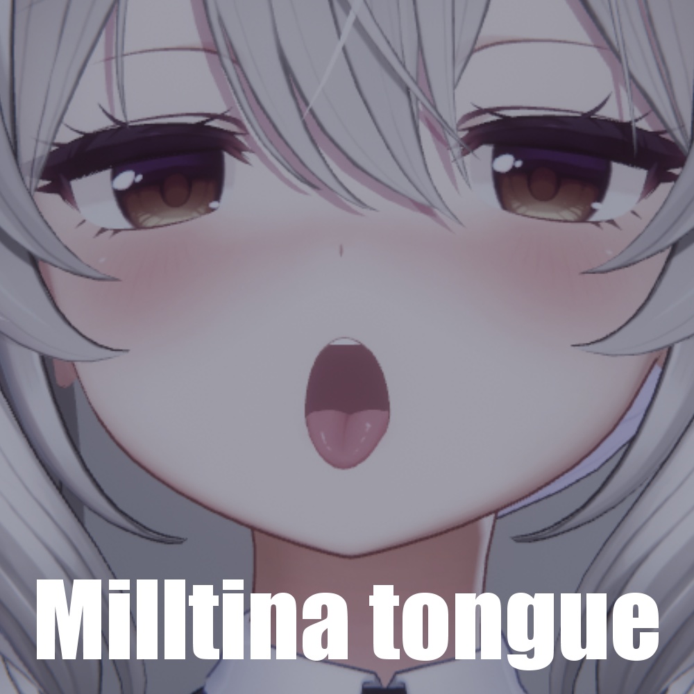 【ミルティナ(Milltina)用】Tongue Texture