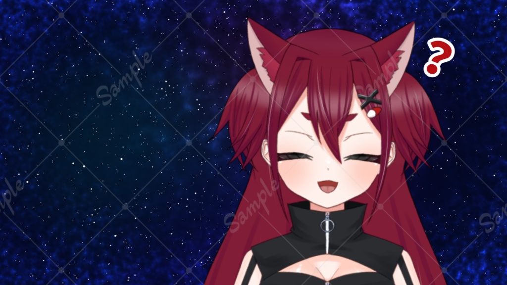 【VTuber素材・背景素材】宇宙