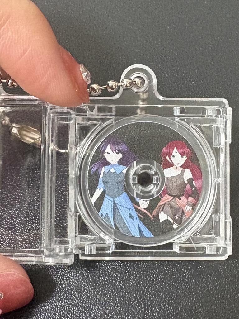 【B品】哀願CDアクリルキーホルダー ゴブンノナナ 朱音ユウ 光希みい①