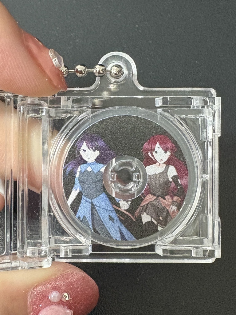 【B品】哀願CDアクリルキーホルダー ゴブンノナナ 朱音ユウ 光希みい②