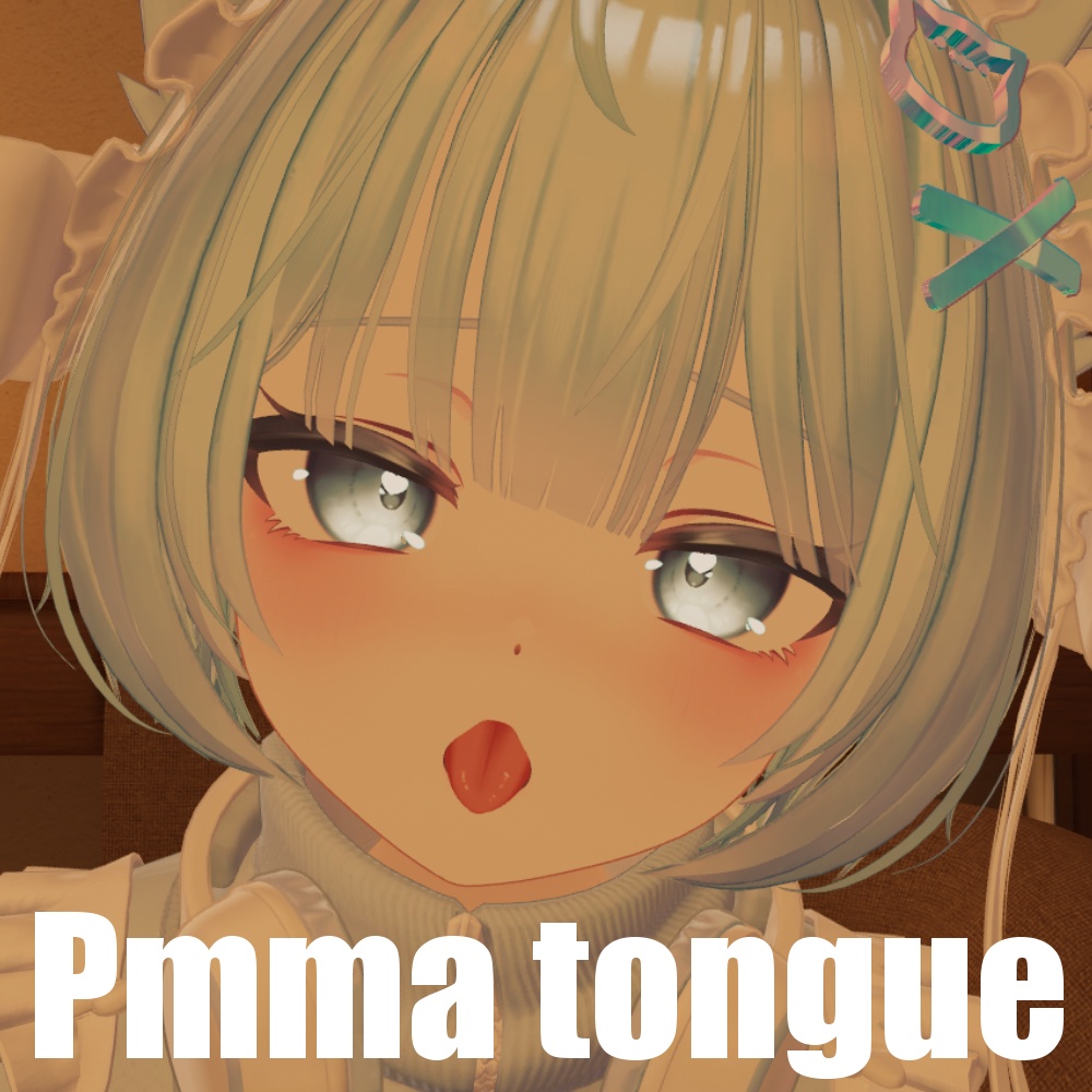 【ピューマのぷまちゃん(Pmma)用】Tongue Texture