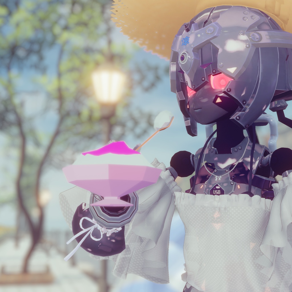 【無料】アバター用かき氷機ギミック【アバターギミック】