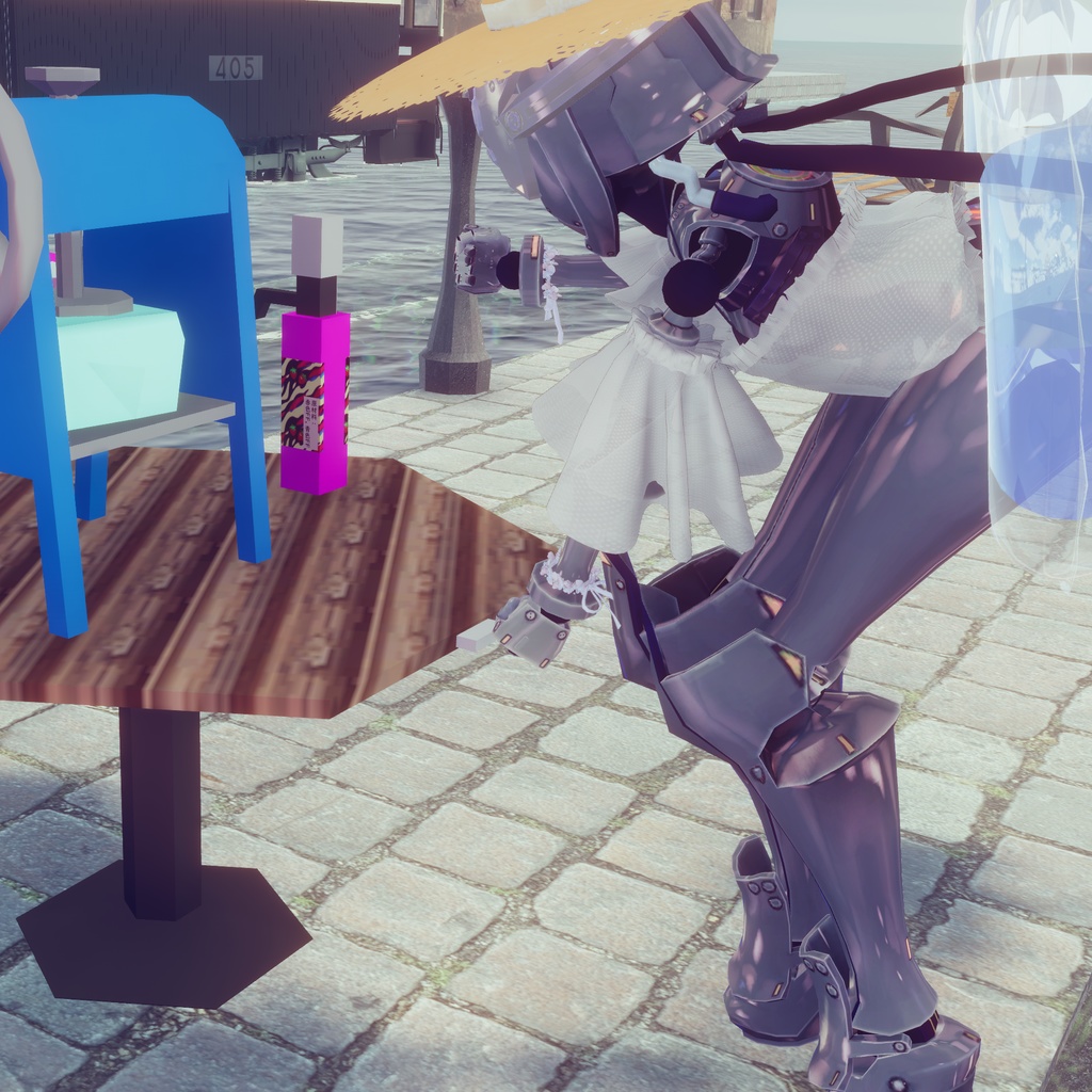 【無料】アバター用かき氷機ギミック【アバターギミック】