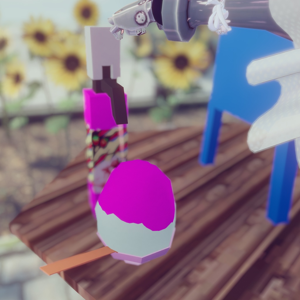 【無料】アバター用かき氷機ギミック【アバターギミック】