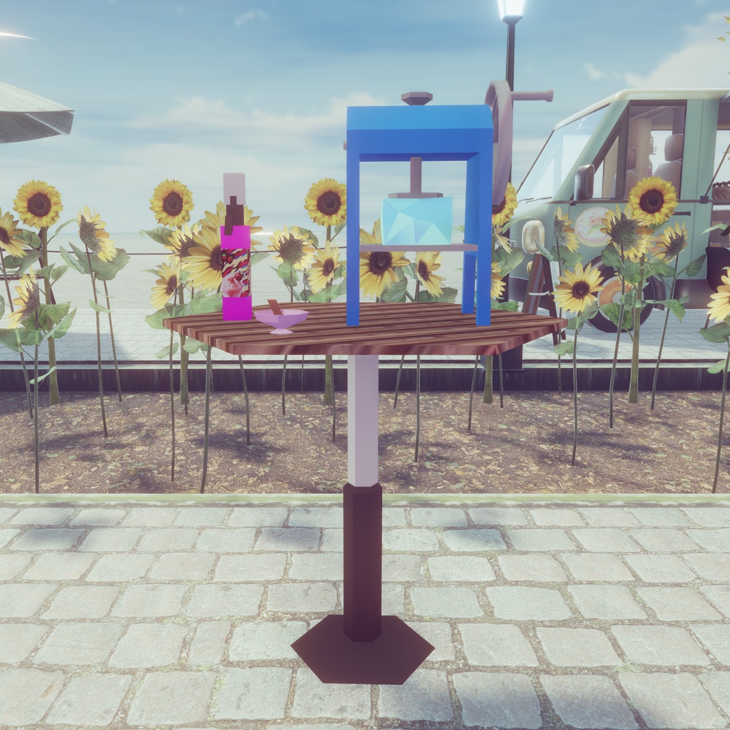 【無料】アバター用かき氷機ギミック【アバターギミック】