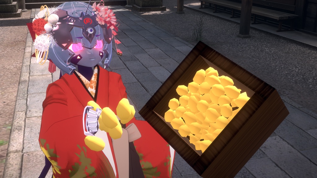 【無料】みんなで豆まきギミック【アバターギミック】