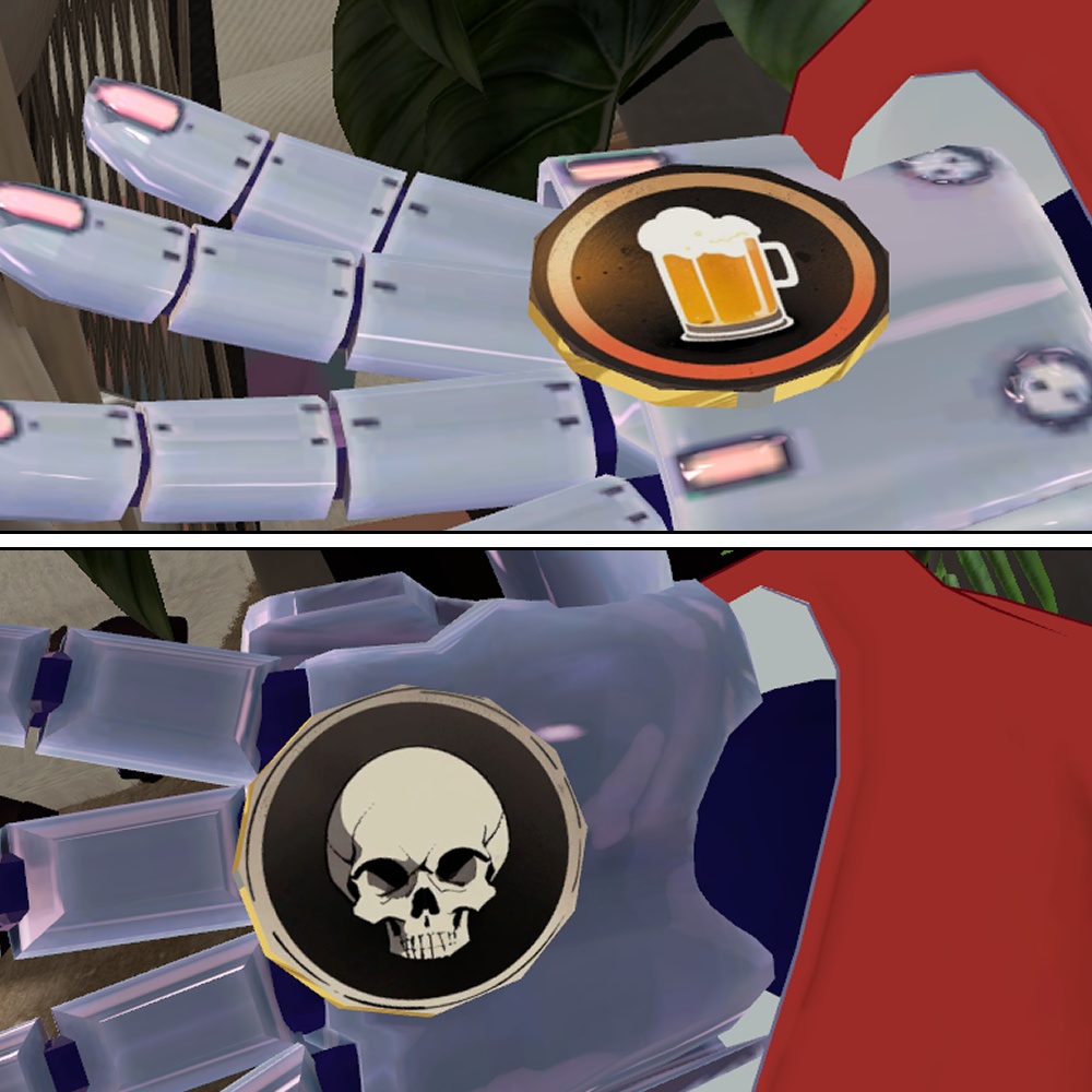 【無料】コイントス ギミック【パーティクル式】