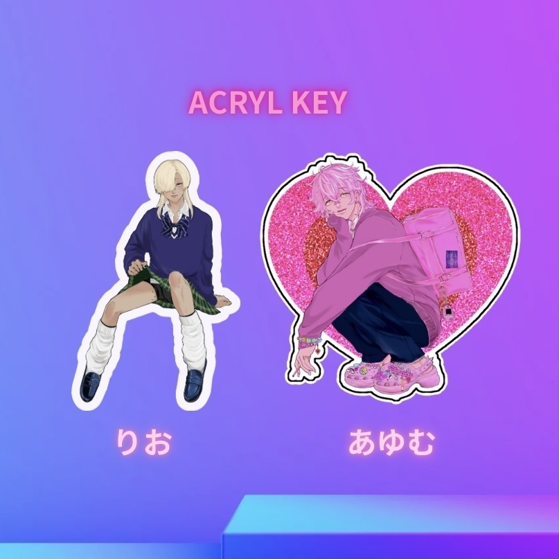 ギャルサーアクキー