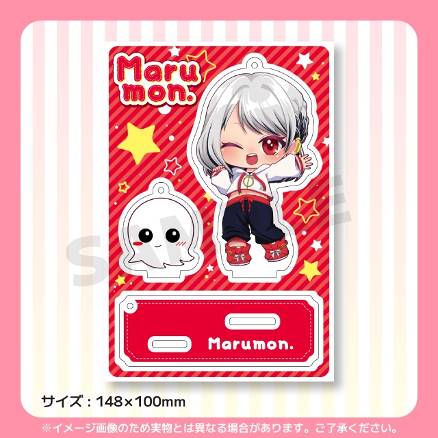 【フレーム付きアクリルスタンド】元気だモン!Ver.