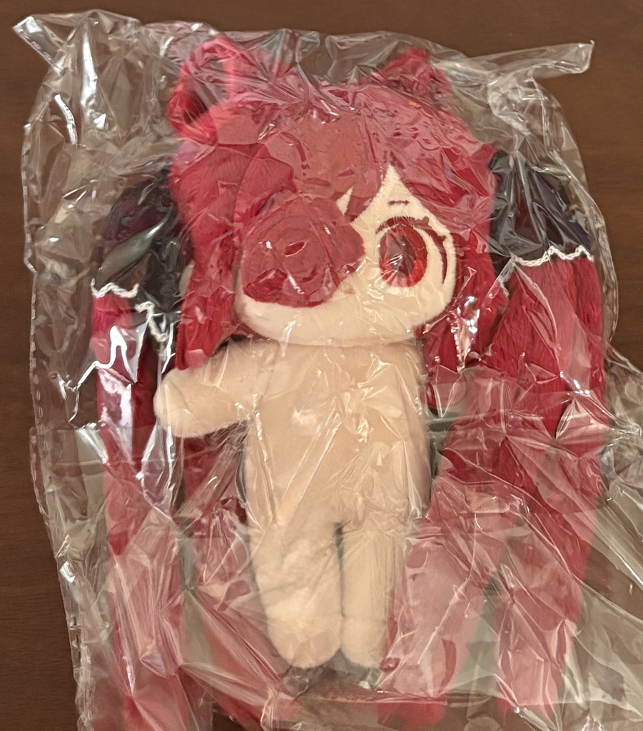 無属性ぬいぐるみ　薔薇猫　修正前個体