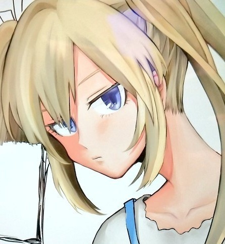 直筆サイン付きイラスト色紙