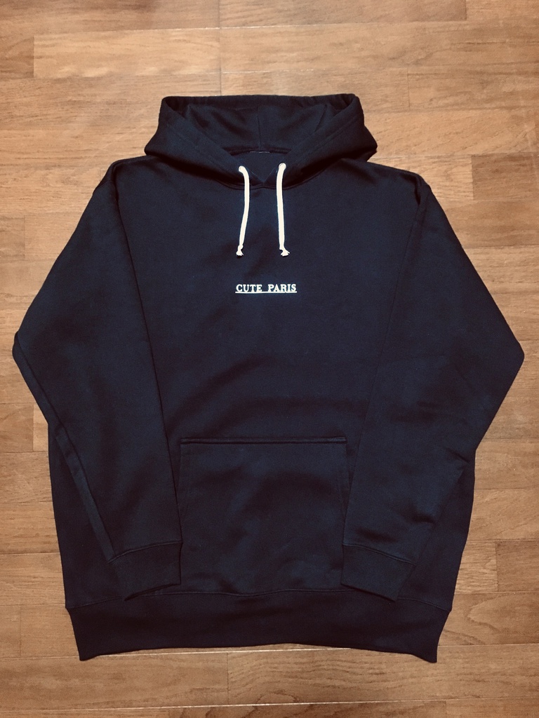 Cute Paris Under Line Logo Pullover Hoodie 【CPCS18AW03】