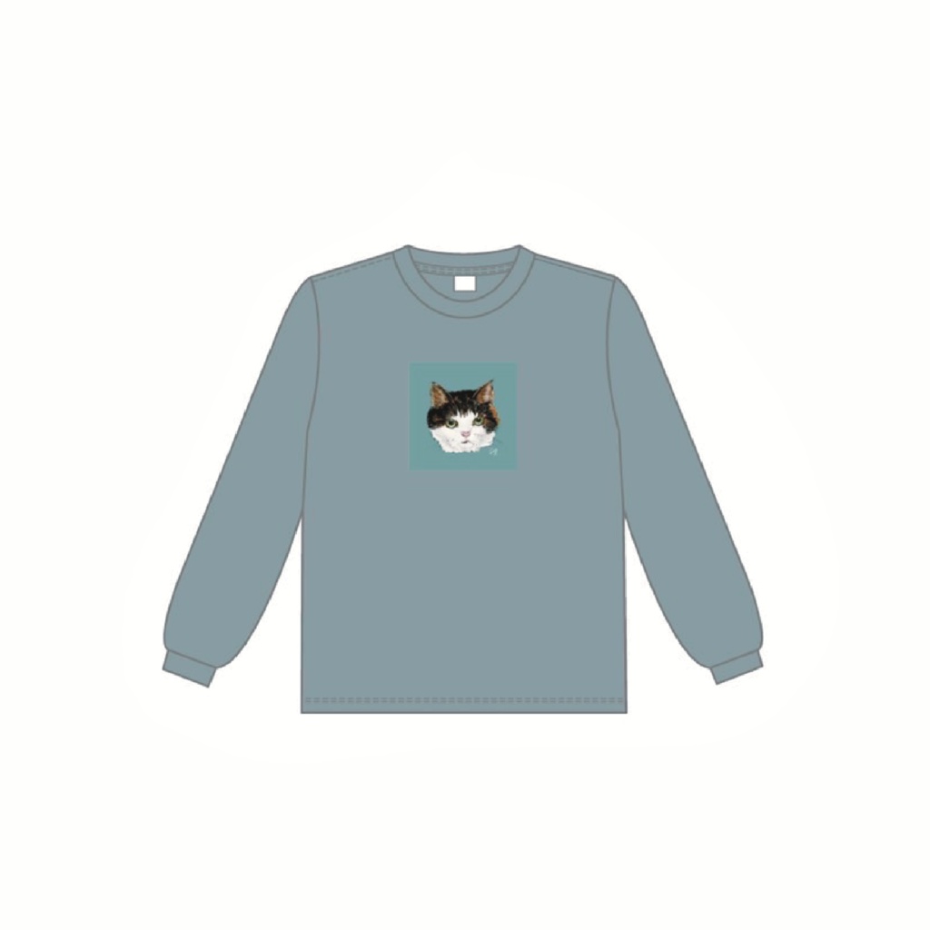 すーねこロンTグリーン