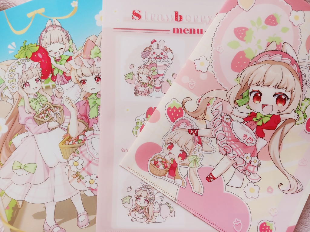 いちご三姉妹グッズ