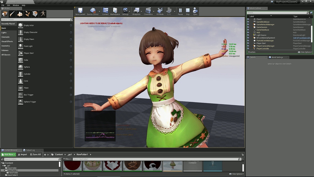 VRM4U(UE5向けVRMインポータ)