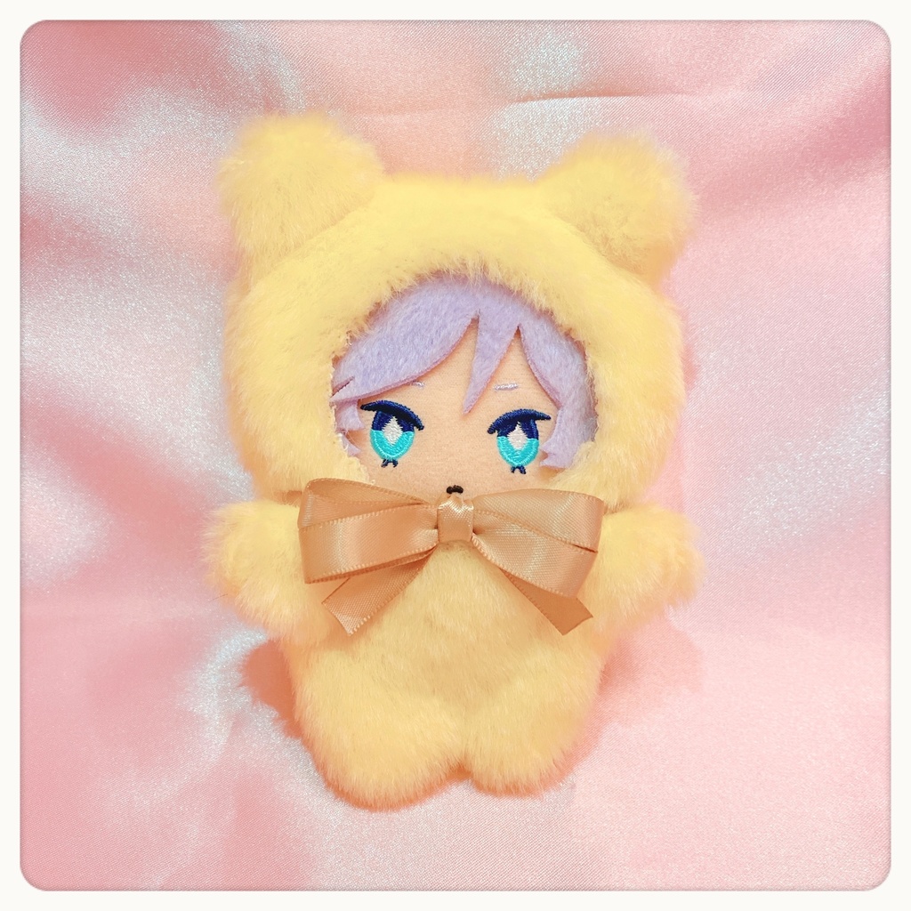 10cmぬい くまちゃん着ぐるみ黄色