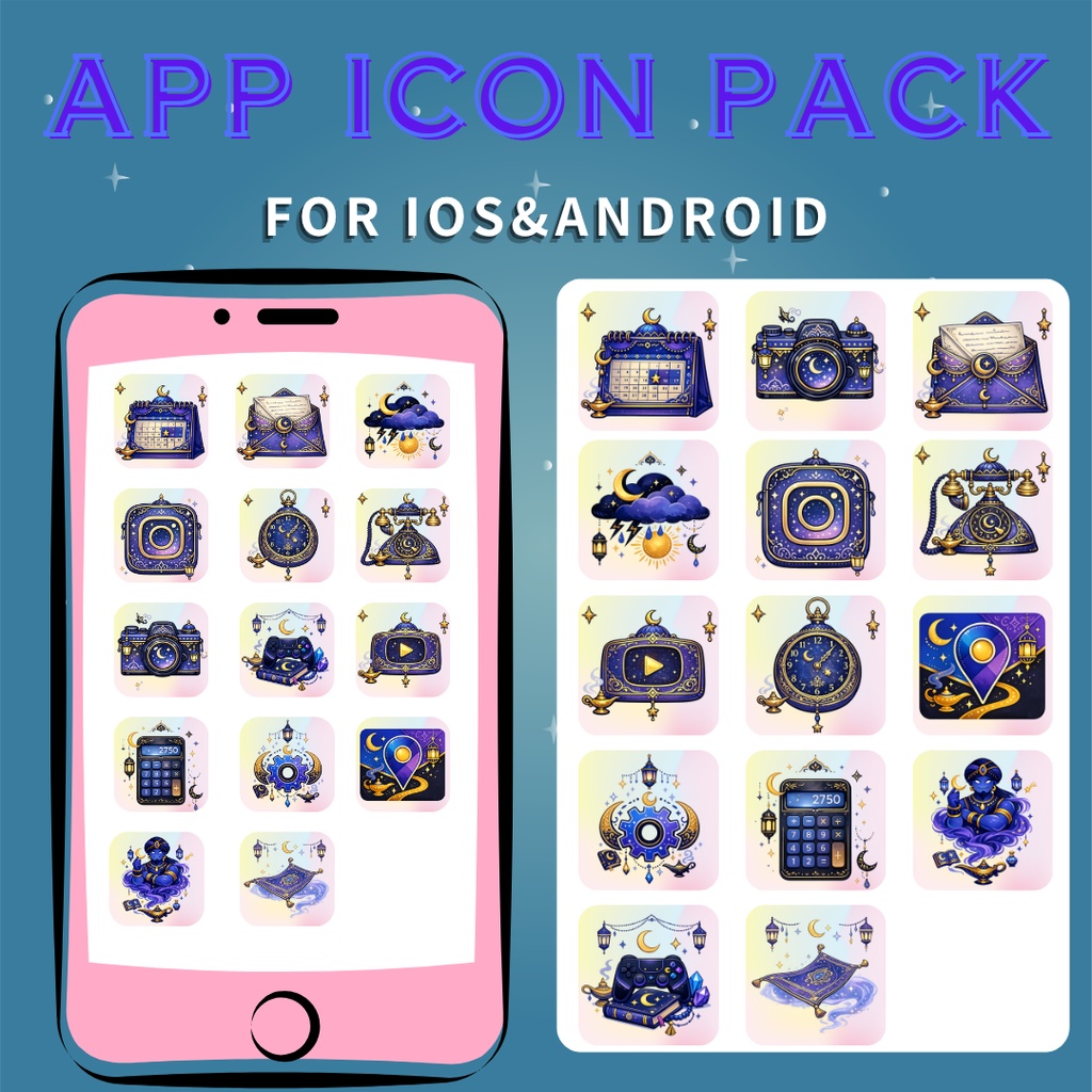APP ICON PACK（アラビアンナイト）
