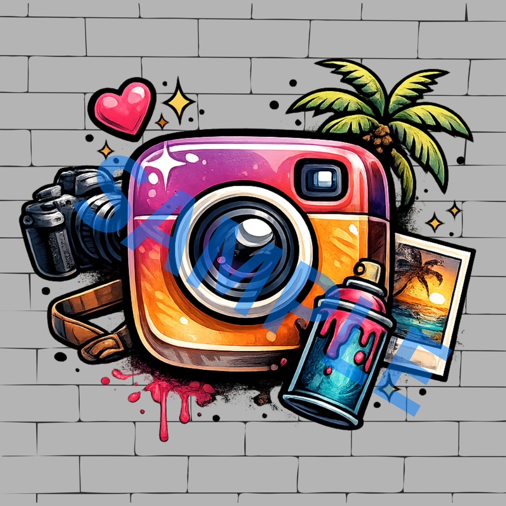 iPhone ICON PACK (ストリートアート風)