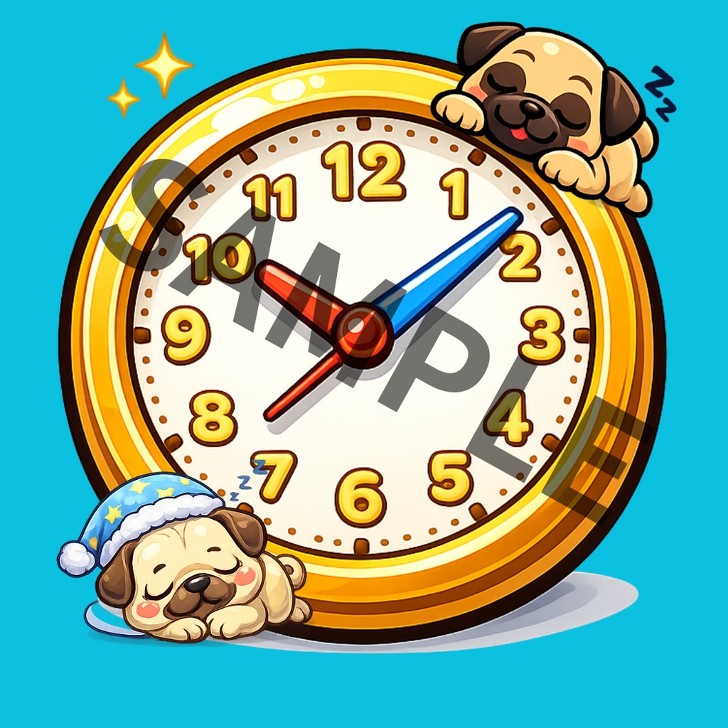iPhone ICON PACK (カトゥーンアニメ風&パグ犬)
