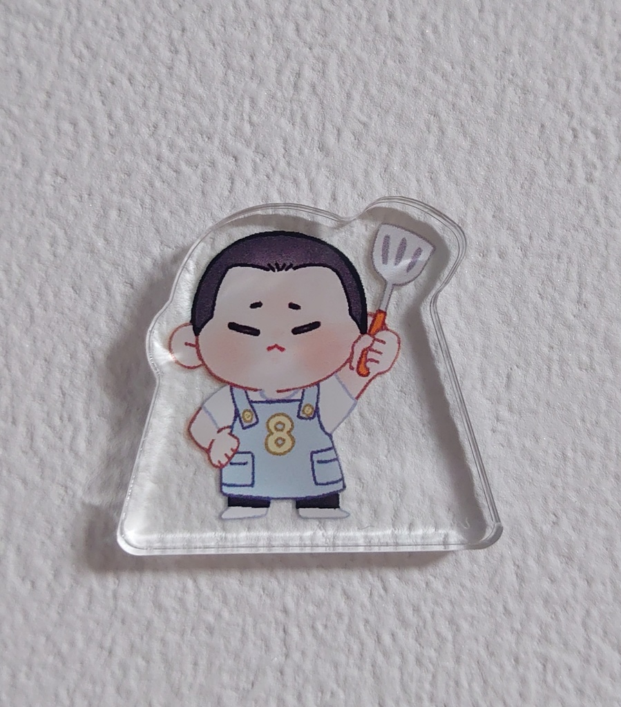 料理ノクラ自立アクリルスタンド