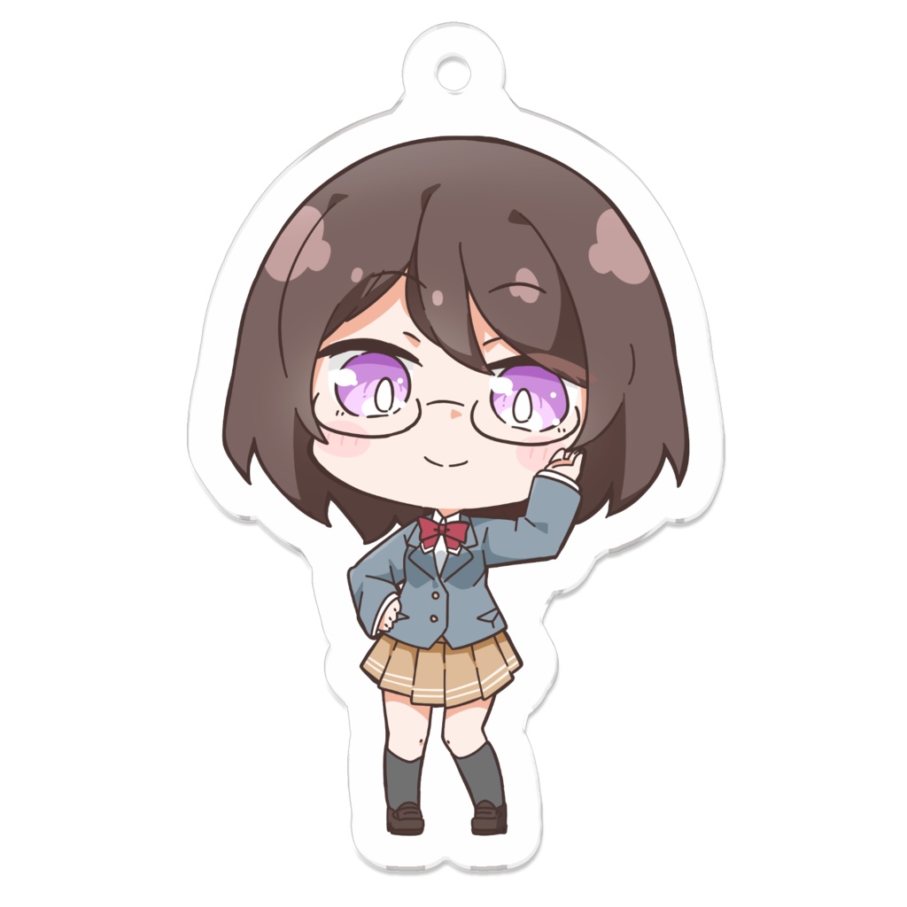 鏡の果ての牢獄 立花潮 アクリルキーホルダー