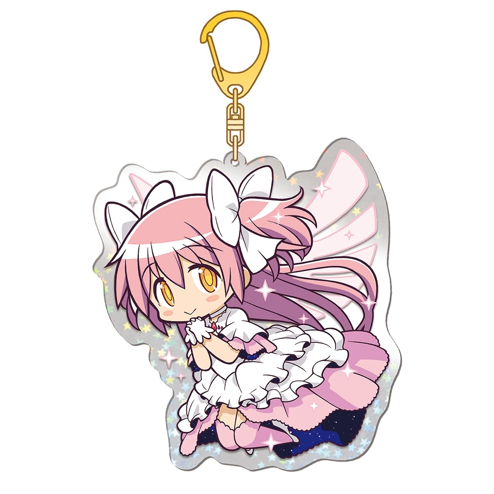 【プリレコ12】ホログラムアクリルキーホルダー アルティメットまどか