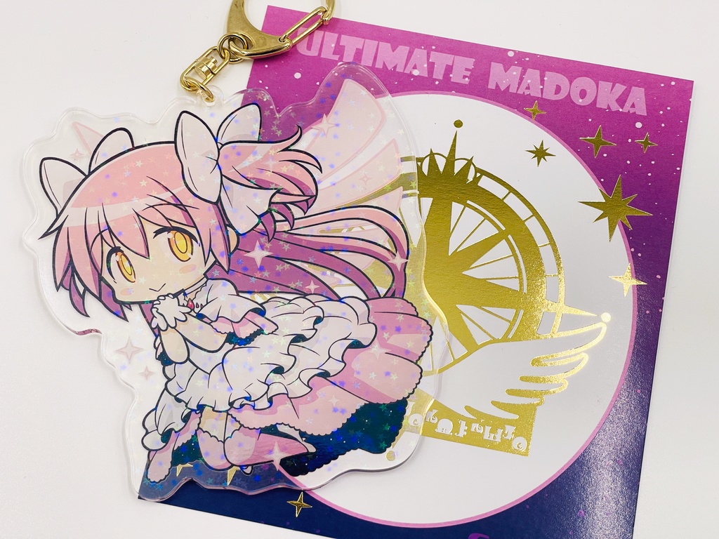【プリレコ12】ホログラムアクリルキーホルダー アルティメットまどか
