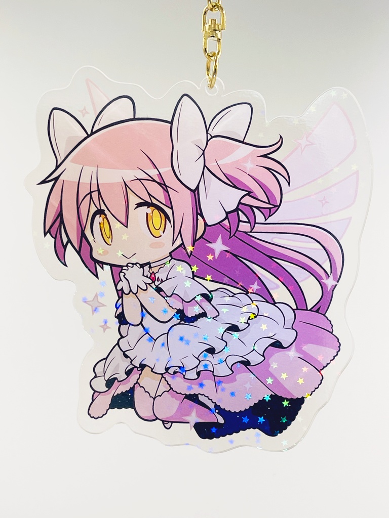 【プリレコ12】ホログラムアクリルキーホルダー アルティメットまどか