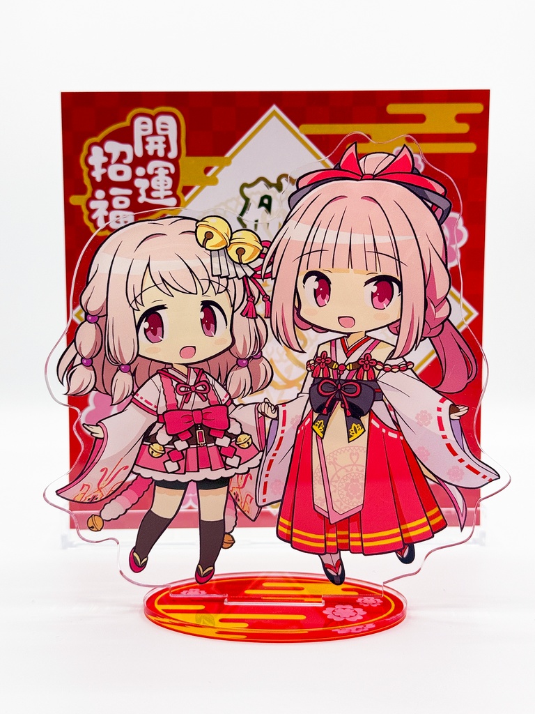 【C105】紅セット(アクリルスタンド+クリアファイル)