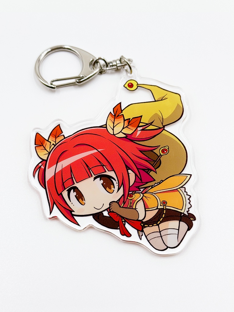 【C105】アクリルキーホルダー かえで