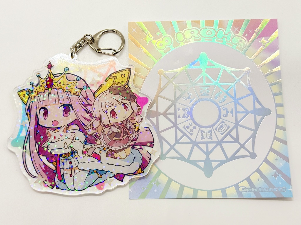 【プリレコ14】ホログラムアクリルキーホルダー ∞いろは(インフィニットいろは)