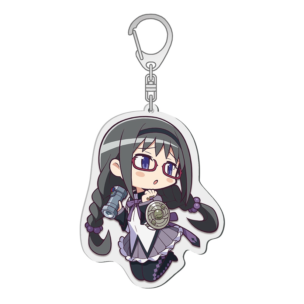 【プリレコ15】アクリルキーホルダー 眼鏡ほむら