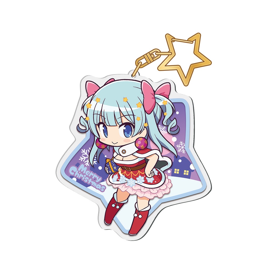 【プリレコ15】アクリルキーホルダー レナクリスマス衣装