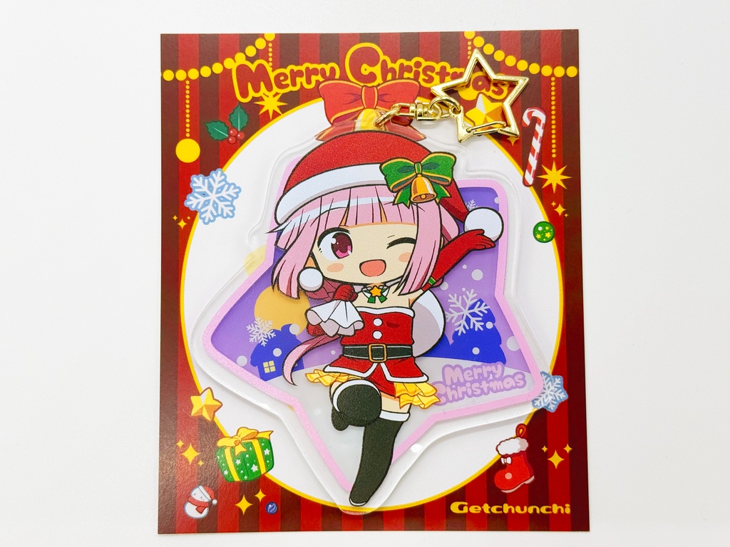 【プリレコ15】アクリルキーホルダー いろはクリスマス衣装