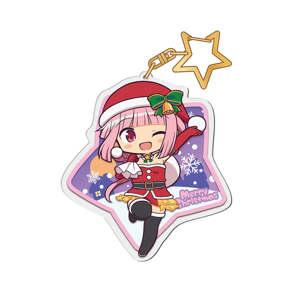 【プリレコ15】アクリルキーホルダー いろはクリスマス衣装