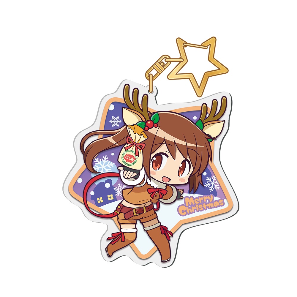 【プリレコ15】アクリルキーホルダー 鶴乃クリスマス衣装