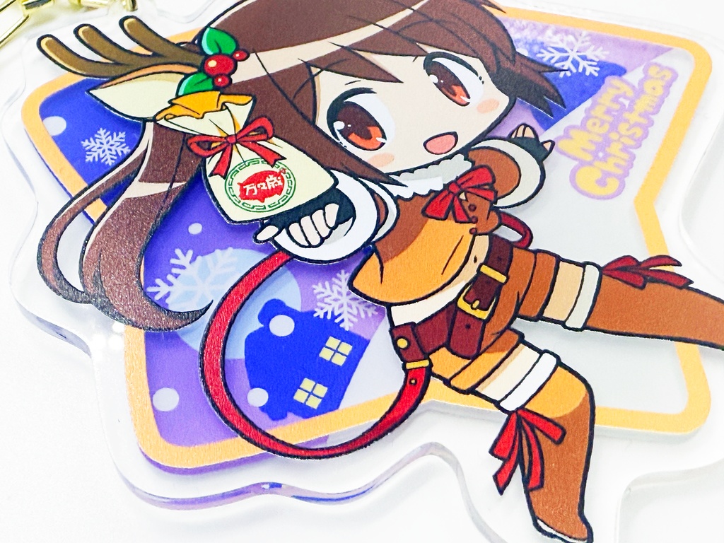 【プリレコ15】アクリルキーホルダー 鶴乃クリスマス衣装