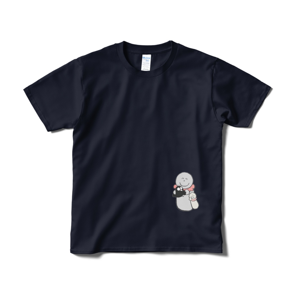 おじぞうさんTシャツ ネイビー