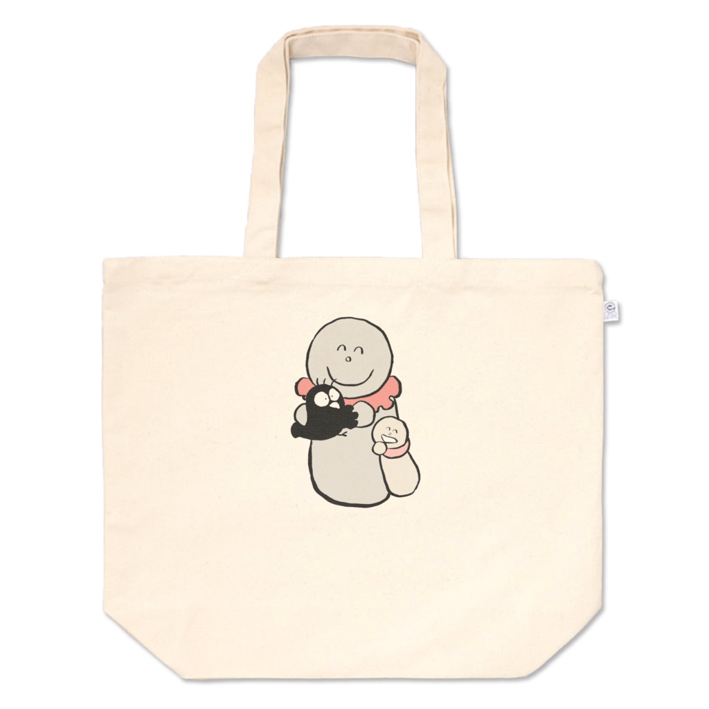 おじぞうさんトート Ｌサイズ