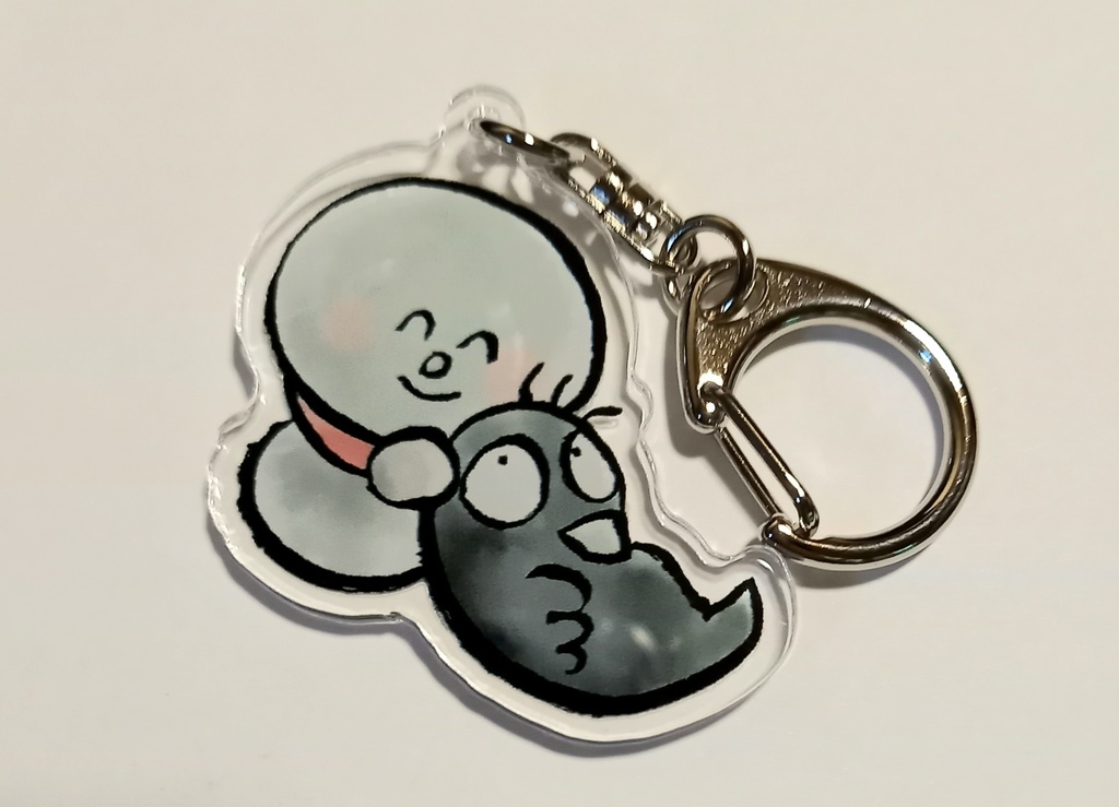 じぞっこさんとからすくんアクキー